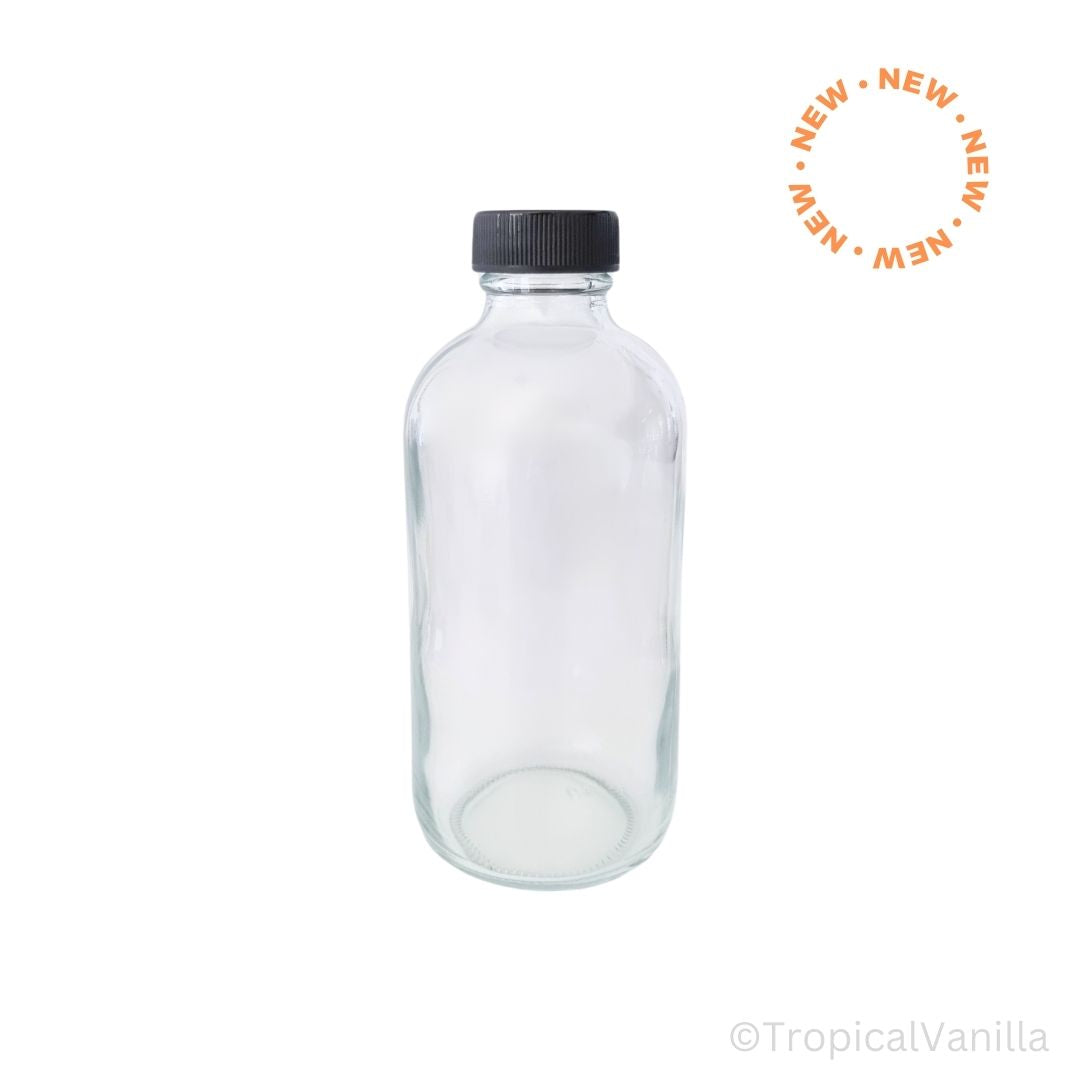 Boston Round Glass Bottle 200ml
