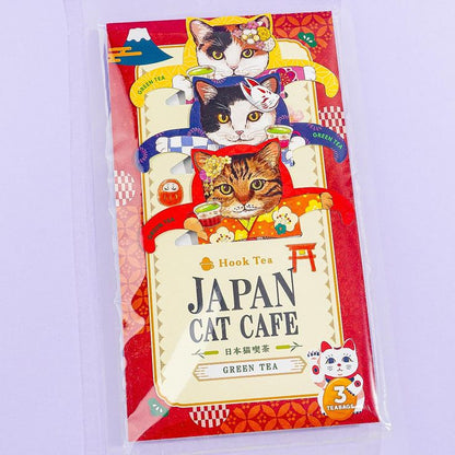 Cat Japan Cat Café Sencha Green Tea