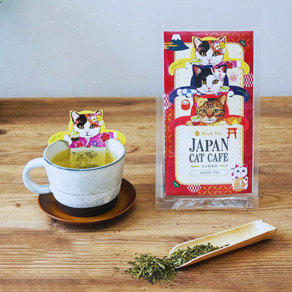 Cat Japan Cat Café Sencha Green Tea